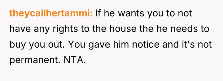 theycallhertammi If he wants you to not have any rights...
