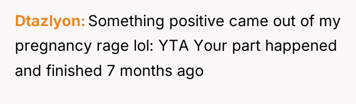 Dtazlyon Something positive came out of my pregnancy rage lol:...