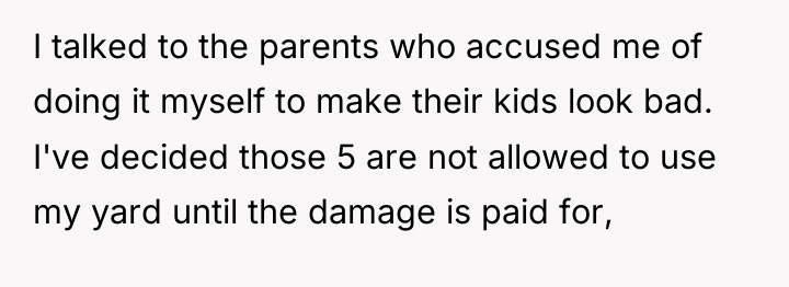 I talked to the parents who accused me of doing...