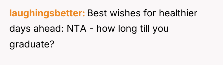 laughingsbetter Best wishes for healthier days ahead: NTA - how...