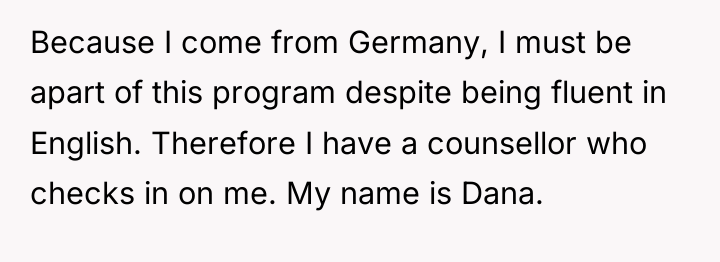 Because I come from Germany, I must be apart of...