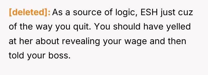 [deleted] As a source of logic, ESH just cuz of...