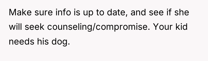 Make sure info is up to date, and see if...
