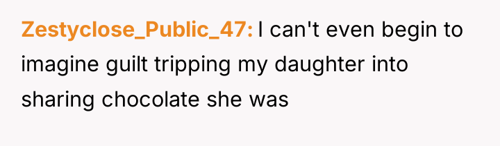Zestyclose_Public_47 I can't even begin to imagine guilt tripping my...
