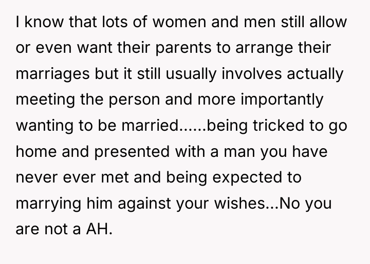 I know that lots of women and men still allow...
