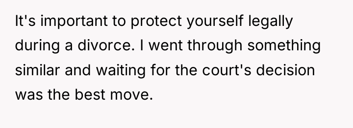 It's important to protect yourself legally during a divorce. I...