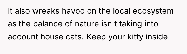 It also wreaks havoc on the local ecosystem as the...