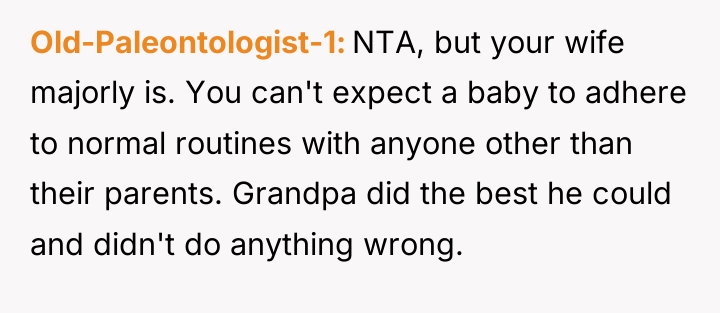 Old-Paleontologist-1 NTA, but your wife majorly is. You can't expect...
