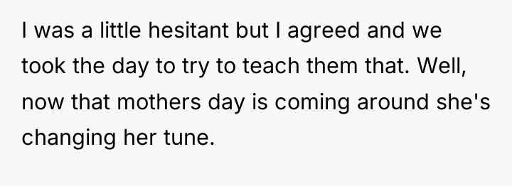 I was a little hesitant but I agreed and we...