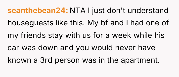 seanthebean24 NTA I just don't understand houseguests like this. My...