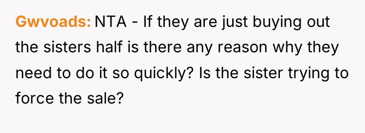 Gwvoads NTA - If they are just buying out the...