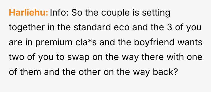 Harliehu Info: So the couple is setting together in the...