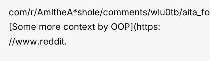 com/r/AmItheA*shole/comments/wlu0tb/aita_for_blocking_access_to_my_food_and/ijvo52k/?context=3) [Some more context by OOP](https: //www.reddit.