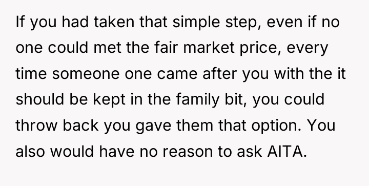 If you had taken that simple step, even if no...