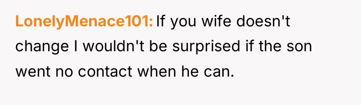 LonelyMenace101 If you wife doesn't change I wouldn't be surprised...