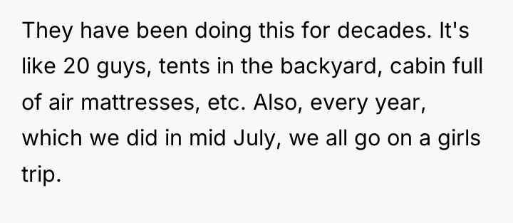 They have been doing this for decades. It's like 20...