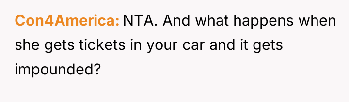 Con4America NTA. And what happens when she gets tickets in...