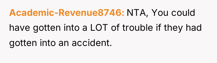 Academic-Revenue8746 NTA, You could have gotten into a LOT of...