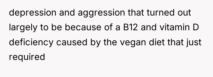 depression and aggression that turned out largely to be because...