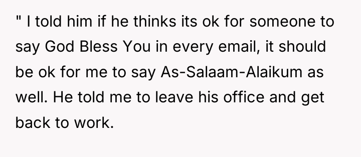 " I told him if he thinks its ok for...