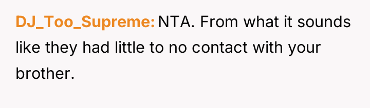 DJ_Too_Supreme NTA. From what it sounds like they had little...