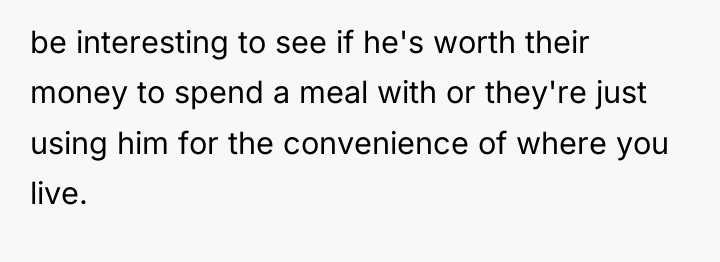 be interesting to see if he's worth their money to...