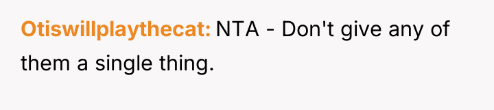 Otiswillplaythecat NTA - Don't give any of them a single...