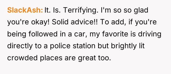 SlackAsh It. Is. Terrifying. I'm so so glad you're okay!...