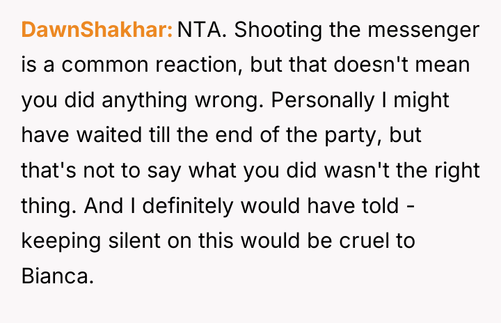 DawnShakhar NTA. Shooting the messenger is a common reaction, but...