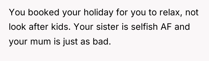 You booked your holiday for you to relax, not look...