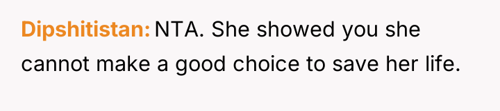Dipshitistan NTA. She showed you she cannot make a good...