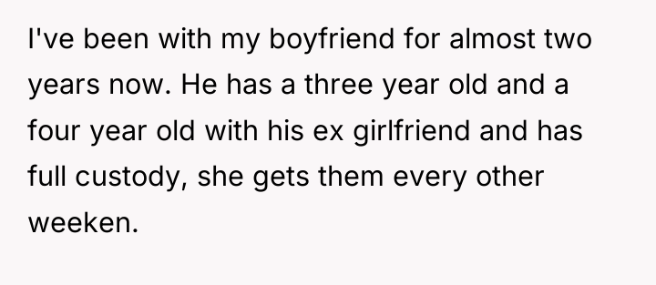 I've been with my boyfriend for almost two years now....
