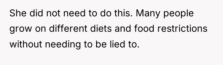 She did not need to do this. Many people grow...