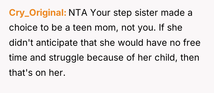 Cry_Original NTA Your step sister made a choice to be...