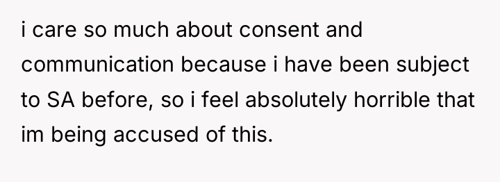 i care so much about consent and communication because i...