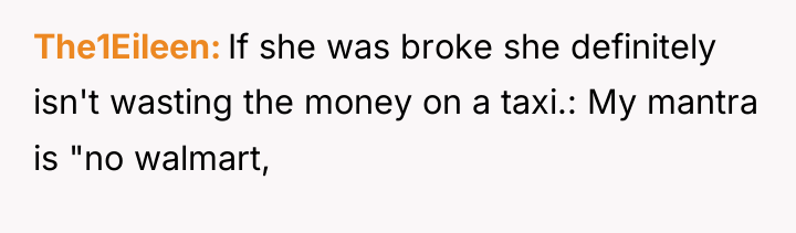 The1Eileen If she was broke she definitely isn't wasting the...