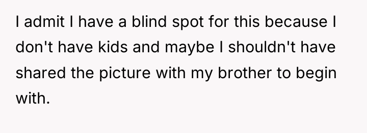 I admit I have a blind spot for this because...