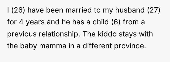 I (26) have been married to my husband (27) for...