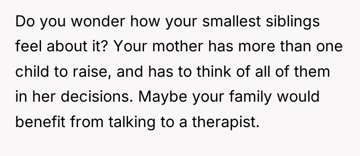 Do you wonder how your smallest siblings feel about it?...