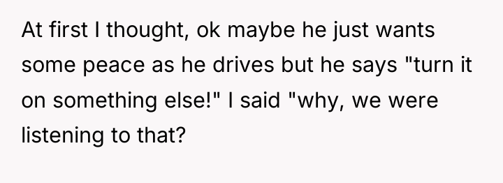 At first I thought, ok maybe he just wants some...
