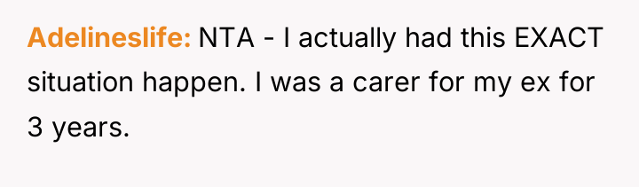 Adelineslife NTA - I actually had this EXACT situation happen....