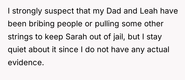 I strongly suspect that my Dad and Leah have been...