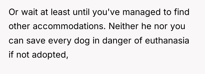 Or wait at least until you've managed to find other...