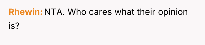 Rhewin NTA. Who cares what their opinion is?