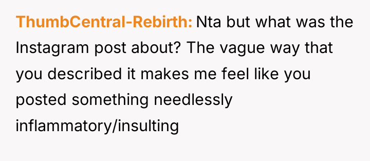 ThumbCentral-Rebirth Nta but what was the Instagram post about? The...