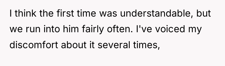 I think the first time was understandable, but we run...