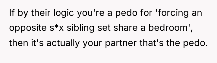 If by their logic you're a pedo for 'forcing an...