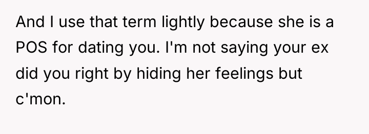 And I use that term lightly because she is a...