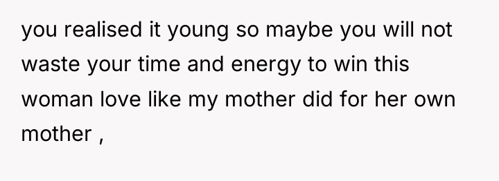 you realised it young so maybe you will not waste...