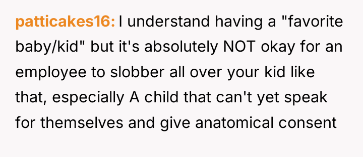 patticakes16 I understand having a "favorite baby/kid" but it's absolutely...